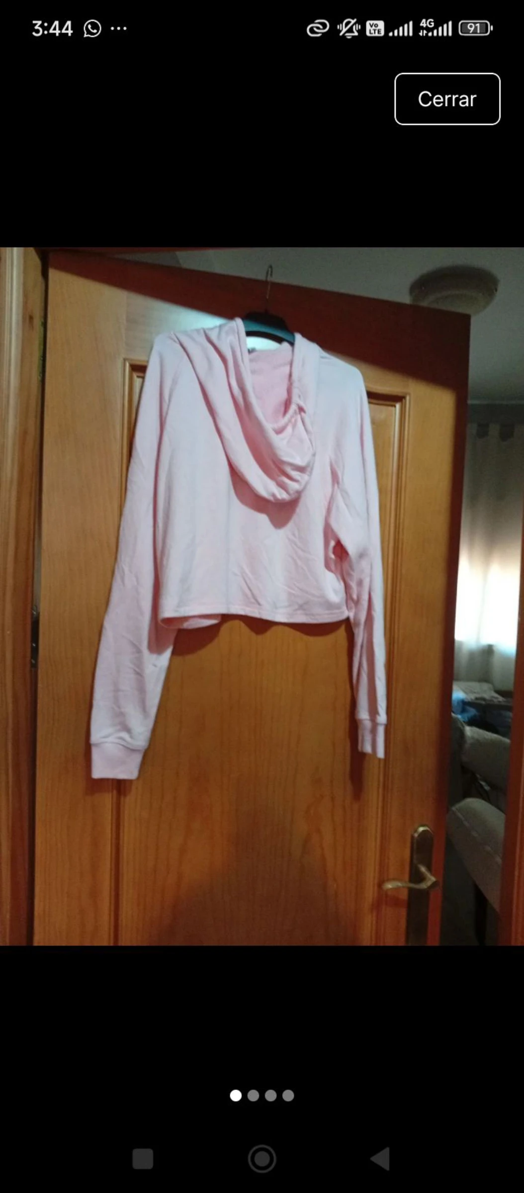 Flannel sweatshirt top – photo 2